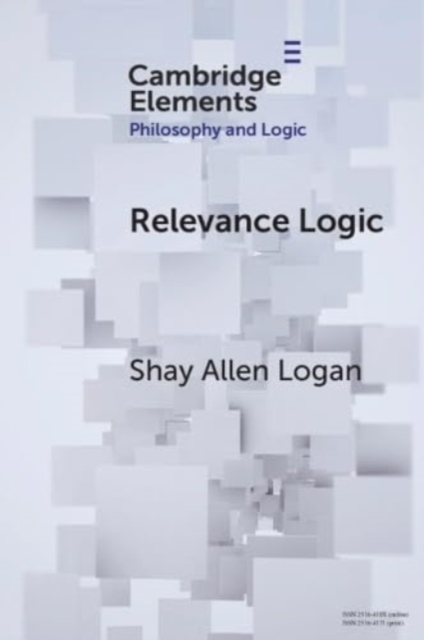 Relevance Logic, Paperback / softback Book
