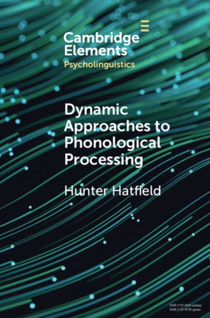 Dynamic Approaches to Phonological Processing, EPUB eBook