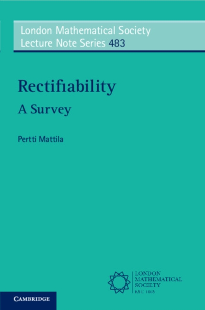 Rectifiability : A Survey, Paperback / softback Book