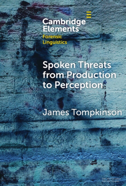 Spoken Threats from Production to Perception, PDF eBook
