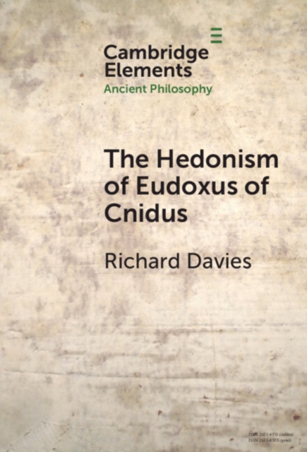 Hedonism of Eudoxus of Cnidus, PDF eBook