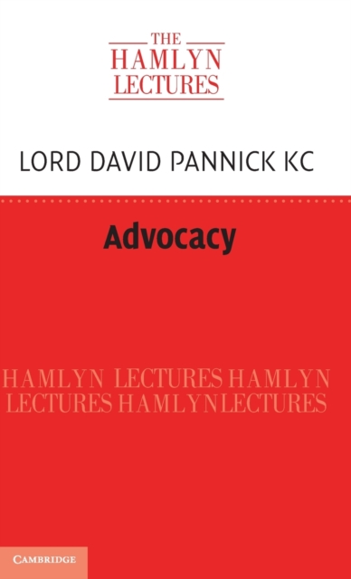 Advocacy, Hardback Book