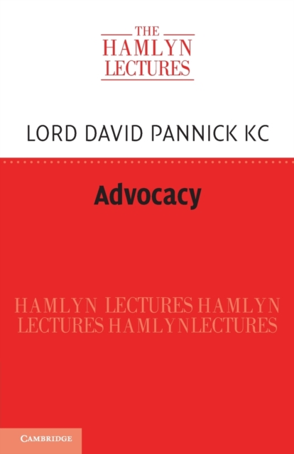 Advocacy, Paperback / softback Book