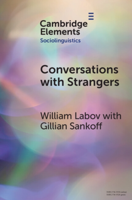 Conversations with Strangers, Paperback / softback Book