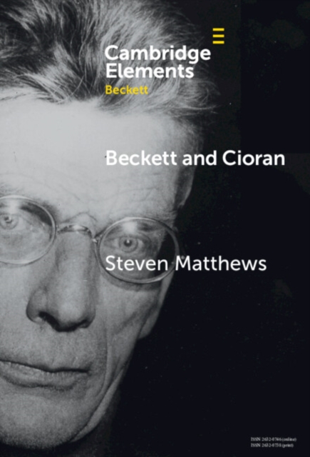 Beckett and Cioran, EPUB eBook