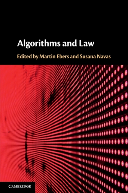 Algorithms and Law, Paperback / softback Book
