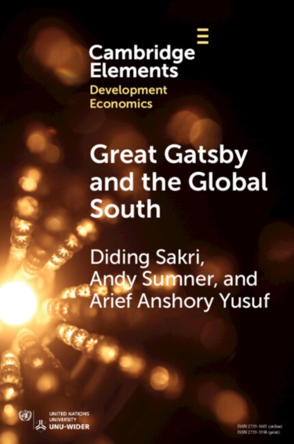 Great Gatsby and the Global South : Intergenerational Mobility, Income Inequality, and Development, EPUB eBook