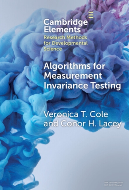 Algorithms for Measurement Invariance Testing : Contrasts and Connections, Hardback Book