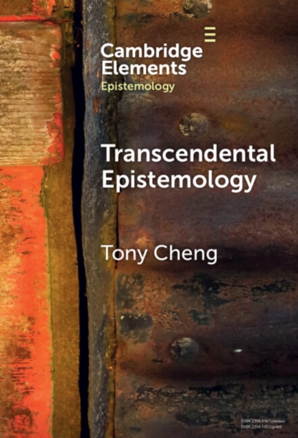 Transcendental Epistemology, Hardback Book