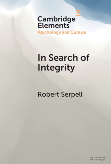 In Search of Integrity : A Life-Journey across Diverse Contexts, EPUB eBook