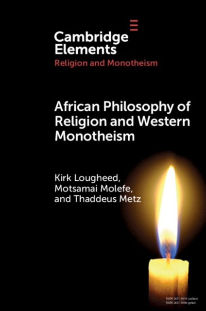 African Philosophy of Religion and Western Monotheism, Paperback / softback Book