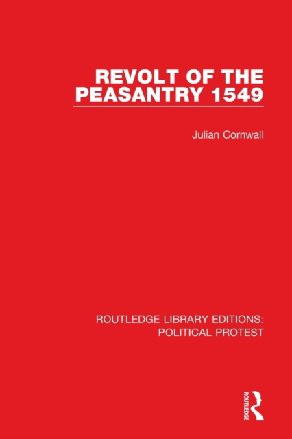 Revolt of the Peasantry 1549, Paperback / softback Book