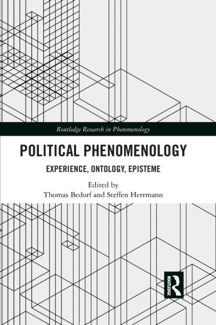 Political Phenomenology : Experience, Ontology, Episteme, Paperback / softback Book