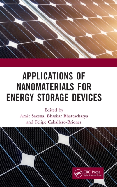 Applications of Nanomaterials for Energy Storage Devices, Hardback Book