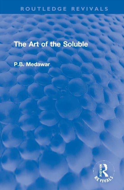 The Art of the Soluble, Hardback Book