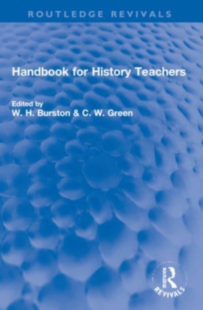 Handbook for History Teachers, Paperback / softback Book