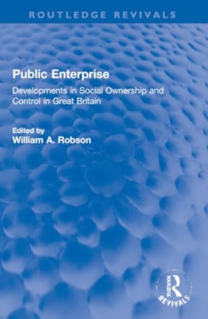 Public Enterprise : Developments in Social Ownership and Control in Great Britain, Paperback / softback Book