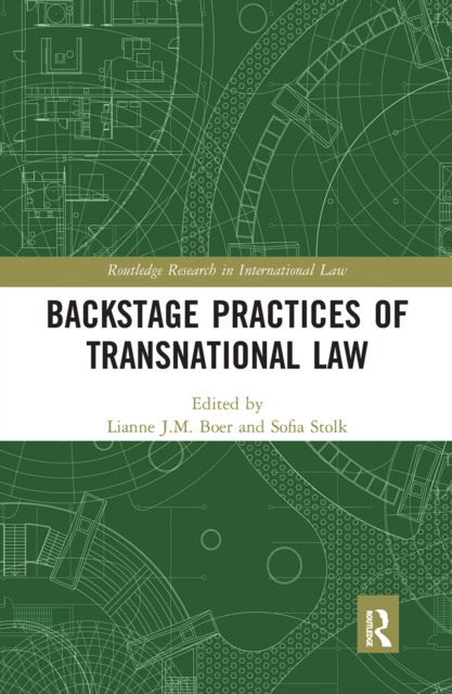 Backstage Practices of Transnational Law, Paperback / softback Book
