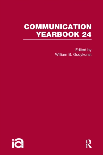 Communication Yearbook 24, Paperback / softback Book