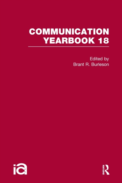 Communication Yearbook 18, Paperback / softback Book