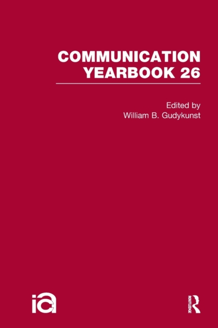 Communication Yearbook 26, Paperback / softback Book