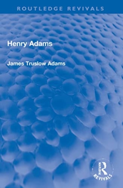 Henry Adams, Paperback / softback Book