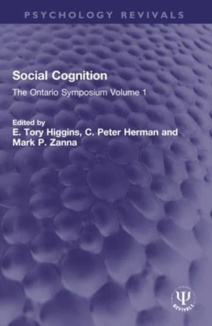 Social Cognition : The Ontario Symposium Volume 1, Paperback / softback Book