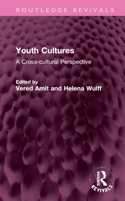 Youth Cultures : A Cross-cultural Perspective, Hardback Book