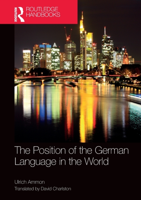 The Position of the German Language in the World, Paperback / softback Book
