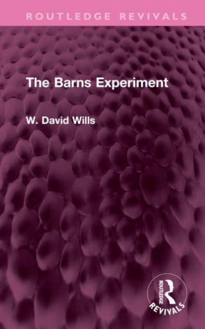 The Barns Experiment, Hardback Book