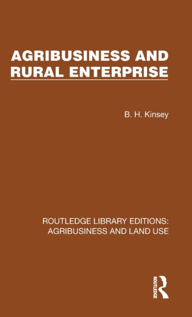 Agribusiness and Rural Enterprise, Hardback Book