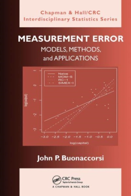 Measurement Error : Models, Methods, and Applications, Paperback / softback Book