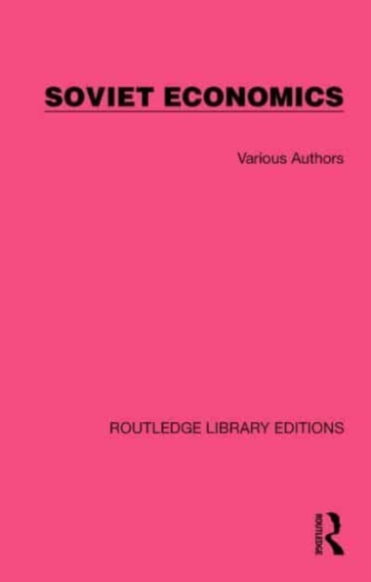 Routledge Library Editions: Soviet Economics, Mixed media product Book