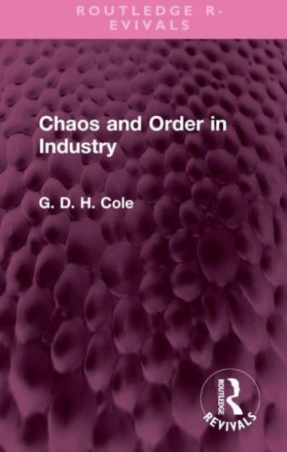Chaos and Order in Industry, Hardback Book