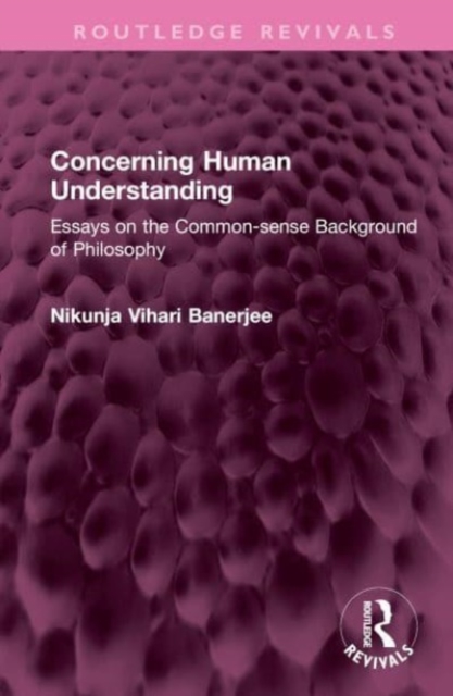 Concerning Human Understanding : Essays on the Common-sense Background of Philosophy, Hardback Book