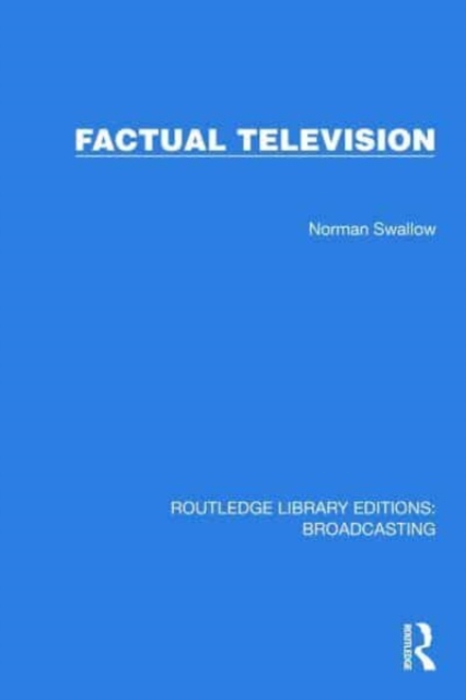 Factual Television, Hardback Book