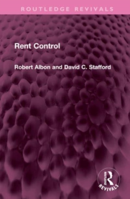 Rent Control, Hardback Book