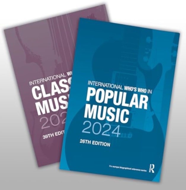 The International Who's Who in Classical/Popular Music Set 2024, Multiple-component retail product Book
