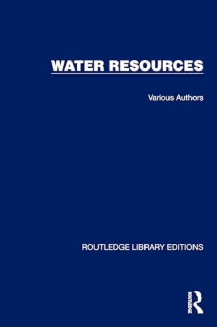 RLE Water Resources, Multiple-component retail product Book