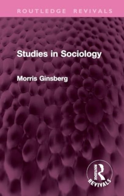Studies in Sociology, Hardback Book