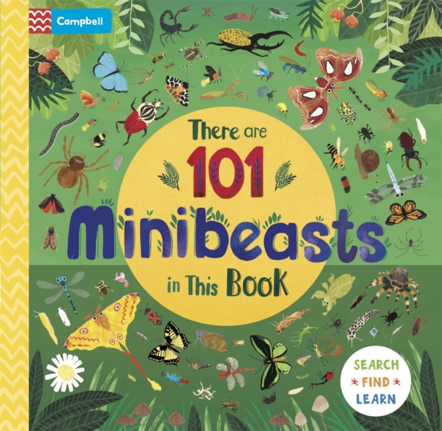 There are 101 Minibeasts in This Book, Board book Book