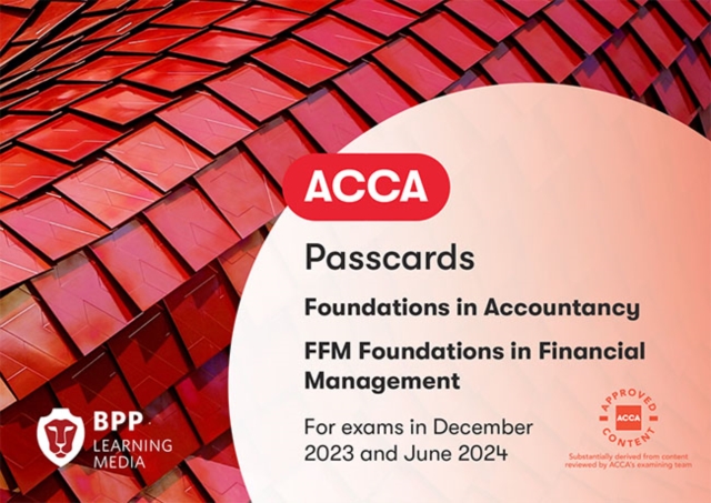FIA Foundations in Financial Management FFM : Passcards, Spiral bound Book