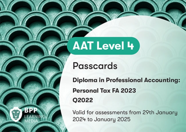 AAT Personal Tax : Passcards, Spiral bound Book