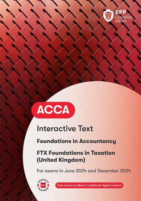 FIA Foundations in Taxation FTX FA2023 : Interactive Text, Paperback / softback Book