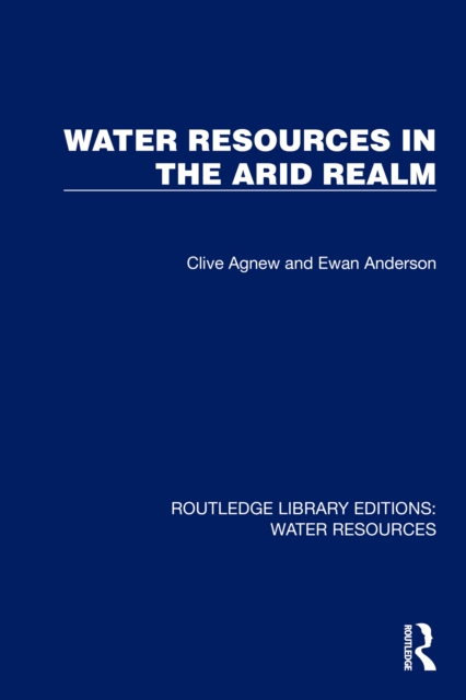 Water Resources in the Arid Realm, EPUB eBook