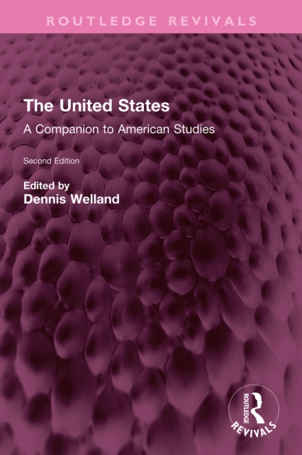 The United States : A Companion to American Studies, PDF eBook