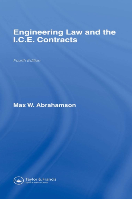 Engineering Law and the I.C.E. Contracts, EPUB eBook