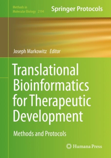 Translational Bioinformatics for Therapeutic Development, EPUB eBook