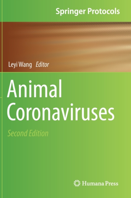 Animal Coronaviruses, Hardback Book