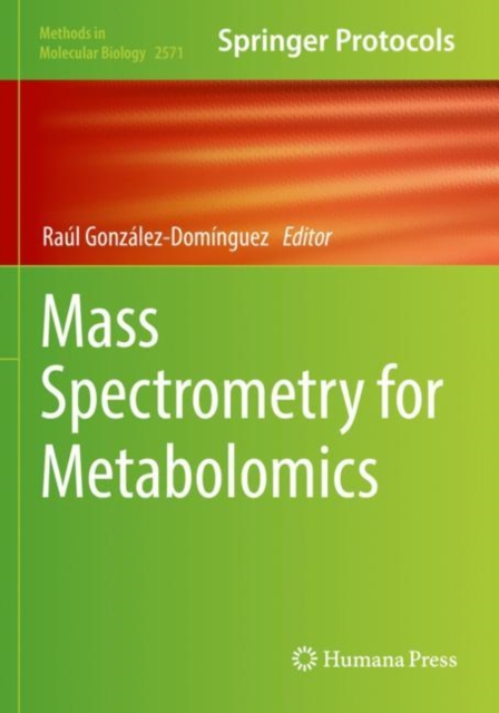 Mass Spectrometry for Metabolomics, Paperback / softback Book